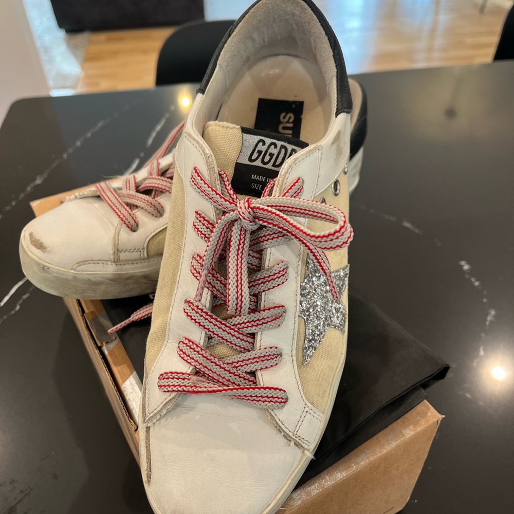 Golden goose sneakers low top superstore size 9